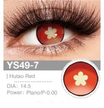 Lenti a contatto Lenti Cosplay 77th Director Red 14.5 MM - Pidak Shop rosso – ideali per cosplay e fotografia
