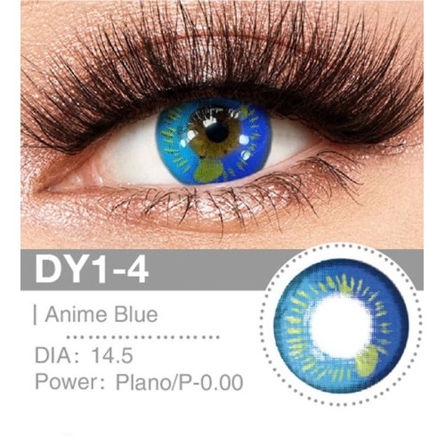 Lenti a contatto Lenti Cosplay Anime Blue 14.5 MM - Pidak Shop blu – ideali per cosplay e fotografia