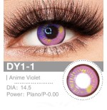 Lenti a contatto Lenti Cosplay Anime violet 14.5 MM - Pidak Shop viola – ideali per cosplay e fotografia