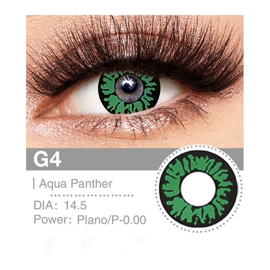Lenti a contatto Lenti Cosplay Aqua Panther 14.5 MM - Pidak Shop – ideali per cosplay e fotografia