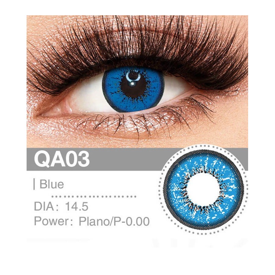 Lenti a contatto Lenti Cosplay Blue 14.5 MM - Pidak Shop blu – ideali per cosplay e fotografia