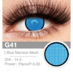 Lenti a contatto Lenti Cosplay Blue Mesh 14.5 MM - Pidak Shop blu – ideali per cosplay e fotografia