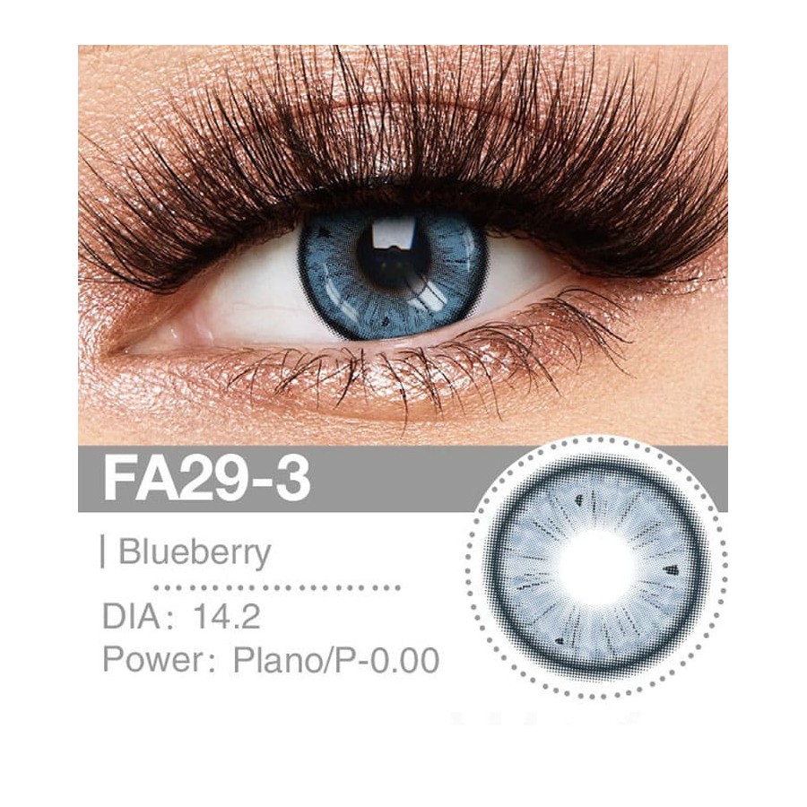 Lenti a contatto Lenti Cosplay Blueberry 14.2 MM - Pidak Shop blu – ideali per cosplay e fotografia