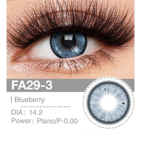 Lenti a contatto Lenti Cosplay Blueberry 14.2 MM - Pidak Shop blu – ideali per cosplay e fotografia