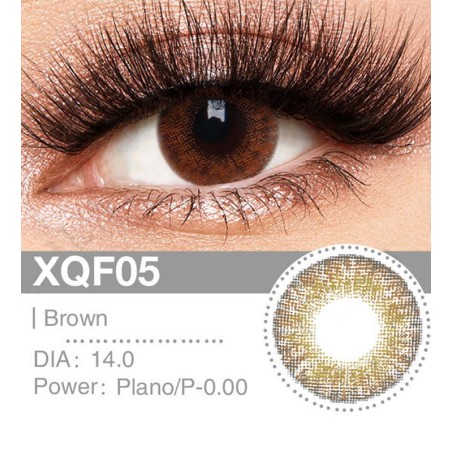 Lenti a contatto Lenti Cosplay Brown 14.0 MM - Pidak Shop marrone – ideali per cosplay e fotografia