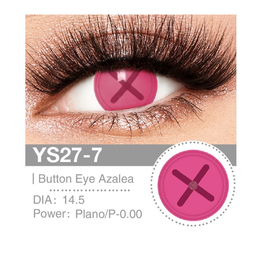 Lenti a contatto Lenti Cosplay Button Eye Azalea 14.5 MM - Pidak Shop – ideali per cosplay e fotografia