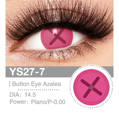 Lenti a contatto Lenti Cosplay Button Eye Azalea 14.5 MM - Pidak Shop – ideali per cosplay e fotografia
