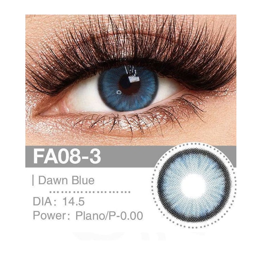 Lenti a contatto Lenti Cosplay Dawn Blue 14.5 MM - Pidak Shop blu – ideali per cosplay e fotografia