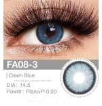 Lenti a contatto Lenti Cosplay Dawn Blue 14.5 MM - Pidak Shop blu – ideali per cosplay e fotografia