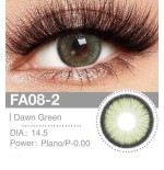 Lenti a contatto Lenti Cosplay Dawn Green 14.5 MM - Pidak Shop verde – ideali per cosplay e fotografia