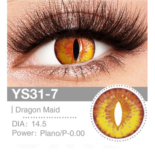 Lenti a contatto Lenti Cosplay Dragon Maid 14.5 MM - Pidak Shop – ideali per cosplay e fotografia