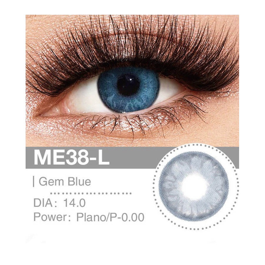 Lenti a contatto Lenti Cosplay Gem Blue 14.0 MM - Pidak Shop blu – ideali per cosplay e fotografia