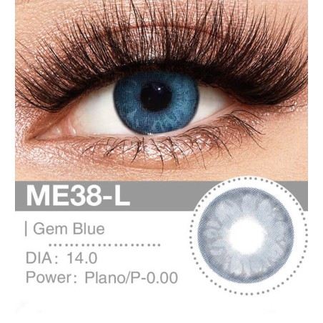 Lenti a contatto Lenti Cosplay Gem Blue 14.0 MM - Pidak Shop blu – ideali per cosplay e fotografia
