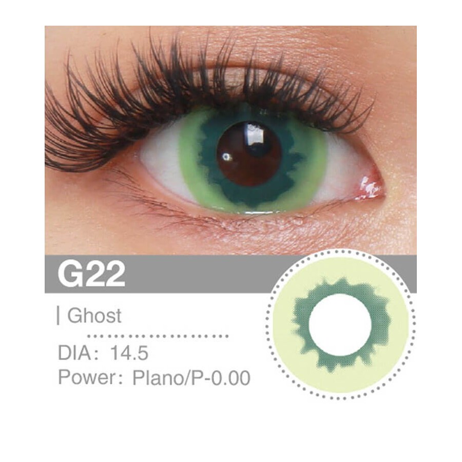 Lenti a contatto Lenti Cosplay Ghost 14.5 MM - Pidak Shop – ideali per cosplay e fotografia