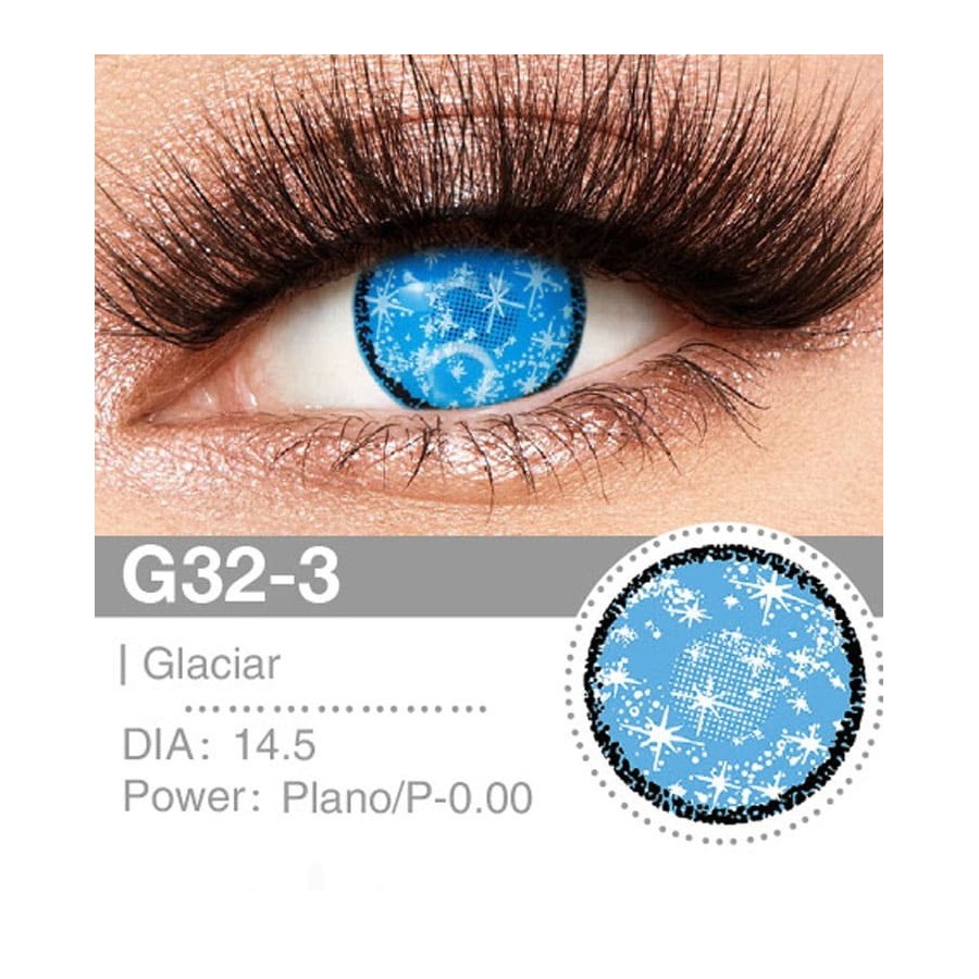 Lenti a contatto Lenti Cosplay Glaciar 14.5 MM - Pidak Shop – ideali per cosplay e fotografia