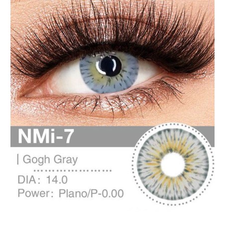 Lenti a contatto Lenti Cosplay Gogh Gray 14.0 MM - Pidak Shop grigio – ideali per cosplay e fotografia