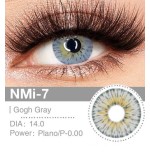 Lenti a contatto Lenti Cosplay Gogh Gray 14.0 MM - Pidak Shop grigio – ideali per cosplay e fotografia