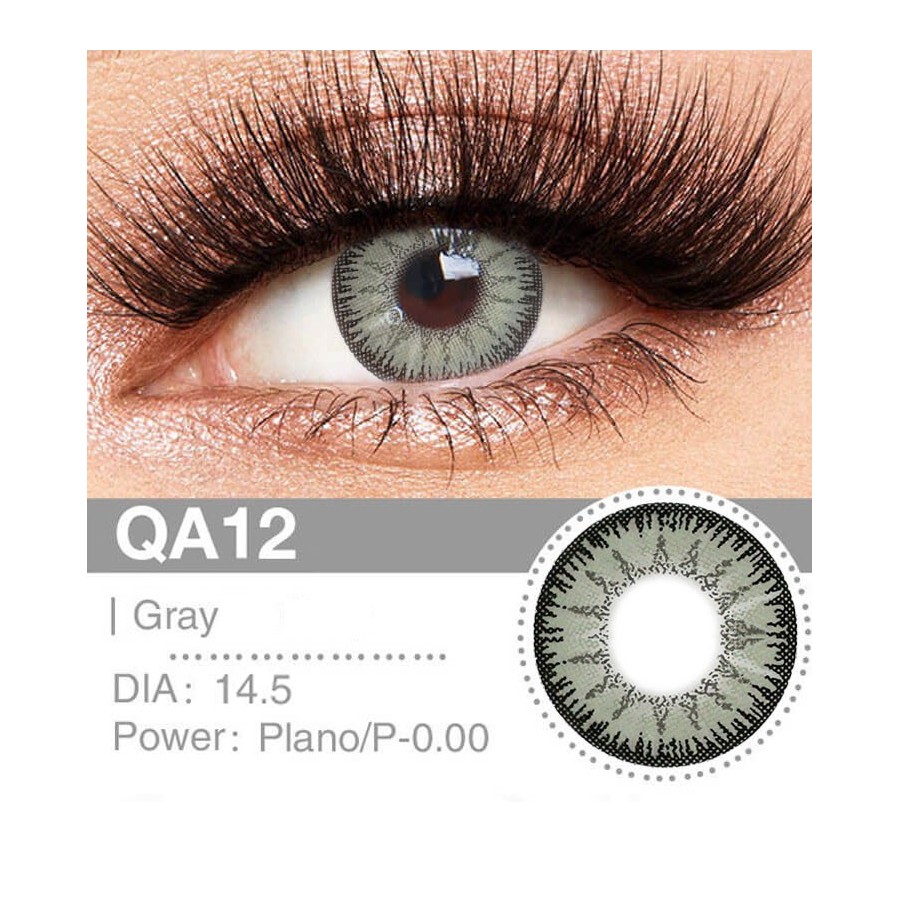 Lenti a contatto Lenti Cosplay Gray 14.5 MM - Pidak Shop grigio – ideali per cosplay e fotografia