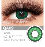 Lenti a contatto Lenti Cosplay Green 14.5 MM - Pidak Shop verde – ideali per cosplay e fotografia