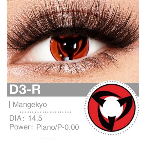 Lenti a contatto Lenti Cosplay Hypnotic Ninja Eye 14.5 MM - Pidak Shop – ideali per cosplay e fotografia
