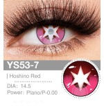 Lenti a contatto Lenti Cosplay Idol Red 14.5 MM - Pidak Shop rosso – ideali per cosplay e fotografia
