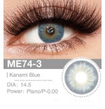 Lenti a contatto Lenti Cosplay Kanami blue 14.5 MM - Pidak Shop blu – ideali per cosplay e fotografia
