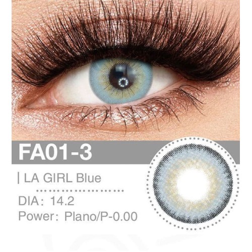 Lenti a contatto Lenti Cosplay LA Girl Blue 14.2 MM - Pidak Shop blu – ideali per cosplay e fotografia