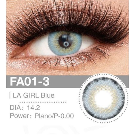 Lenti a contatto Lenti Cosplay LA Girl Blue 14.2 MM - Pidak Shop blu – ideali per cosplay e fotografia