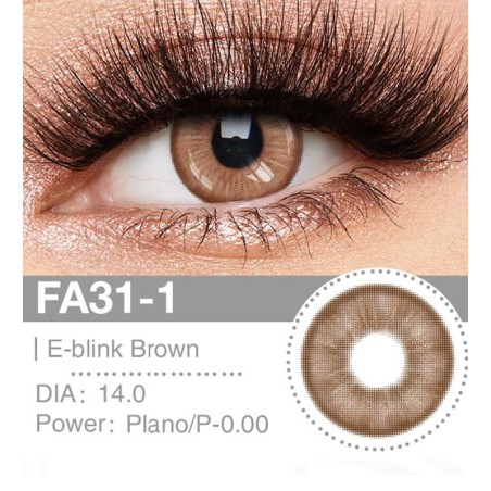 Lenti a contatto Lenti Cosplay Link Brown 14.0 MM - Pidak Shop marrone – ideali per cosplay e fotografia