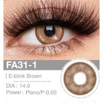 Lenti a contatto Lenti Cosplay Link Brown 14.0 MM - Pidak Shop marrone – ideali per cosplay e fotografia