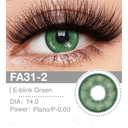 Lenti a contatto Lenti Cosplay Link Green 14.0 MM - Pidak Shop verde – ideali per cosplay e fotografia