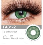 Lenti a contatto Lenti Cosplay Link Green 14.0 MM - Pidak Shop verde – ideali per cosplay e fotografia