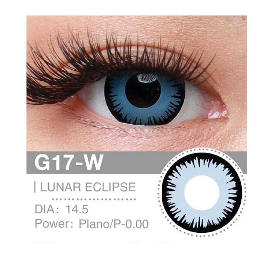 Lenti a contatto Lenti Cosplay Lunar Eclipse 14.5 MM - Pidak Shop – ideali per cosplay e fotografia