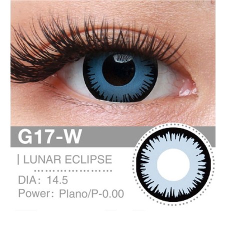 Lenti a contatto Lenti Cosplay Lunar Eclipse 14.5 MM - Pidak Shop – ideali per cosplay e fotografia