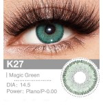Lenti a contatto Lenti Cosplay Magic Green 14.5 MM - Pidak Shop verde – ideali per cosplay e fotografia