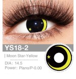 Lenti a contatto Lenti Cosplay Moon star - yellow 14.5 MM - Pidak Shop giallo – ideali per cosplay e fotografia