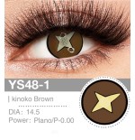 Lenti a contatto Lenti Cosplay Mushroom Student Brown 14.5 MM - Pidak Shop marrone – ideali per cosplay e fotografia