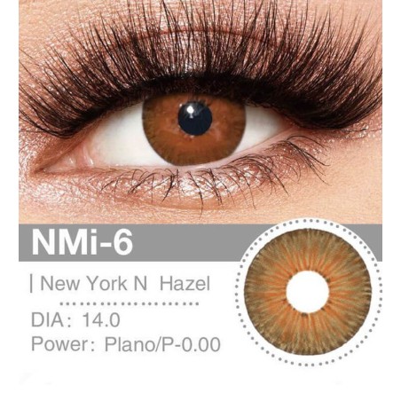 Lenti a contatto Lenti Cosplay New York N Hazel 14.0 MM - Pidak Shop – ideali per cosplay e fotografia