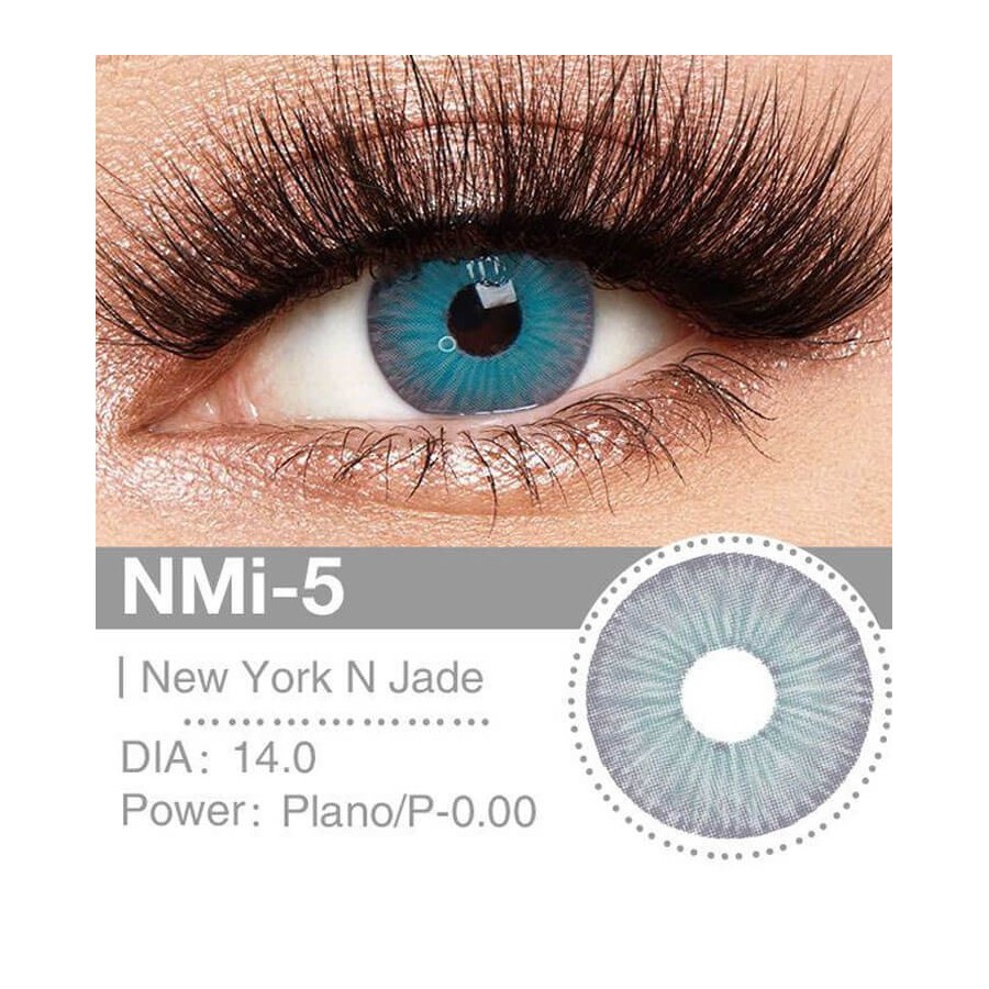 Lenti a contatto Lenti Cosplay New York N Jade 14.0 MM - Pidak Shop – ideali per cosplay e fotografia