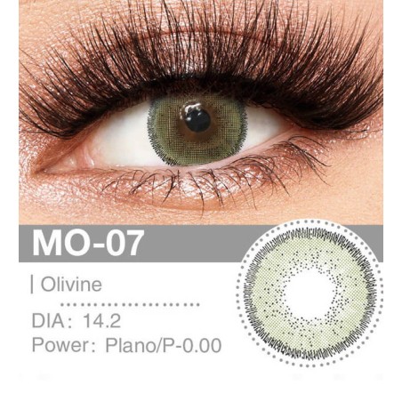 Lenti a contatto Lenti Cosplay Olivine 14.2 MM - Pidak Shop – ideali per cosplay e fotografia