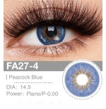 Lenti a contatto Lenti Cosplay Peacock Blue 14.5 MM - Pidak Shop blu – ideali per cosplay e fotografia