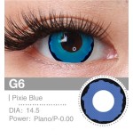 Lenti a contatto Lenti Cosplay Pixie Blue 14.5 MM - Pidak Shop blu – ideali per cosplay e fotografia