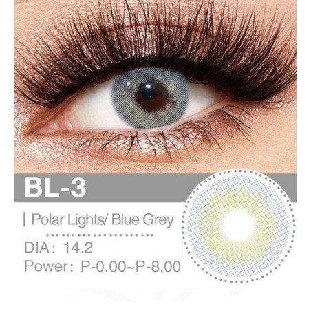 Lenti a contatto Lenti Cosplay Polar Lights Blue Grey 14.2 MM - Pidak Shop blu – ideali per cosplay e fotografia