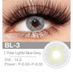 Lenti a contatto Lenti Cosplay Polar Lights Blue Grey 14.2 MM - Pidak Shop blu – ideali per cosplay e fotografia