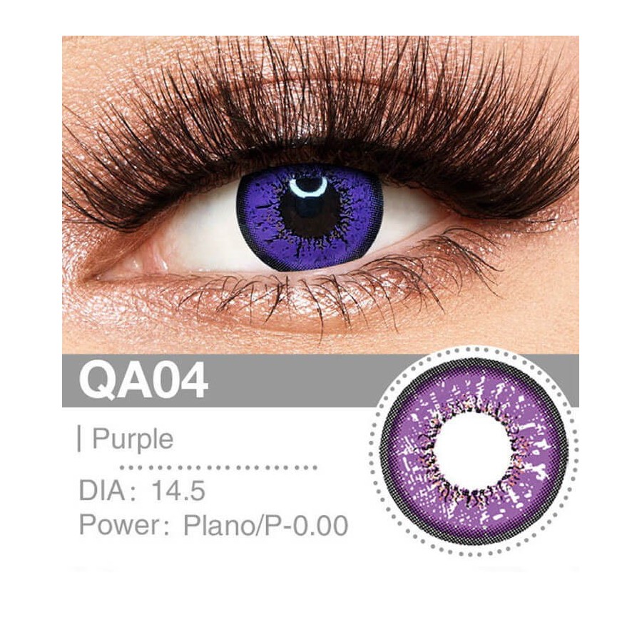 Lenti a contatto Lenti Cosplay Purple 14.5 MM - Pidak Shop viola – ideali per cosplay e fotografia
