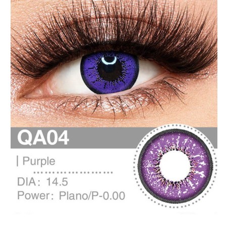 Lenti a contatto Lenti Cosplay Purple 14.5 MM - Pidak Shop viola – ideali per cosplay e fotografia