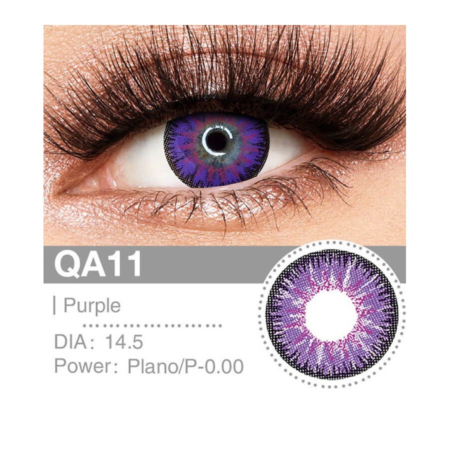 Lenti a contatto Lenti Cosplay Purple 14.5 MM - Pidak Shop viola – ideali per cosplay e fotografia