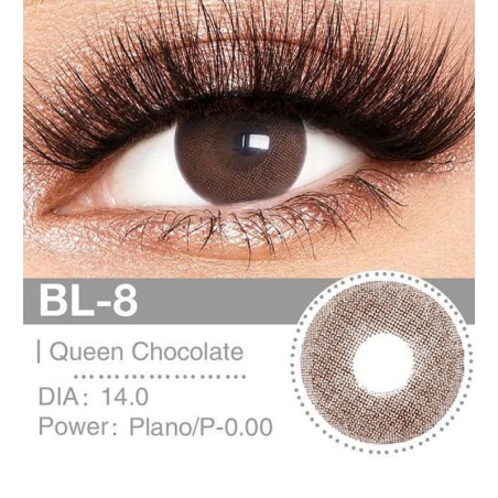 Lenti a contatto Lenti Cosplay Queen Chocolate 14.0 MM - Pidak Shop – ideali per cosplay e fotografia