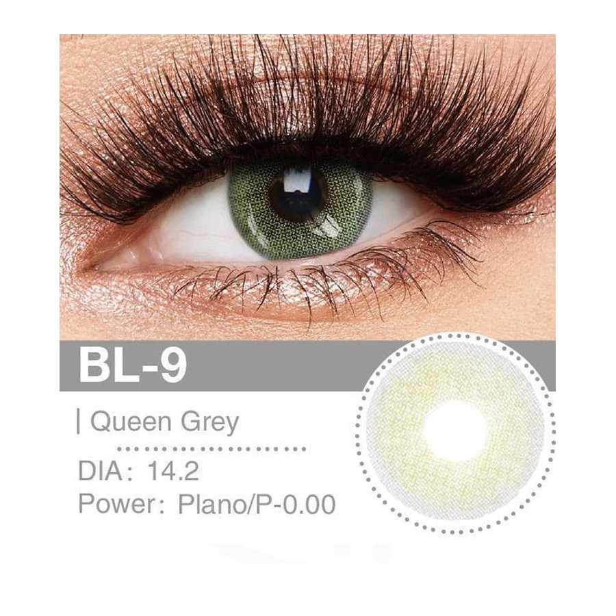 Lenti a contatto Lenti Cosplay Queen Grey 14.2 MM - Pidak Shop grigio – ideali per cosplay e fotografia