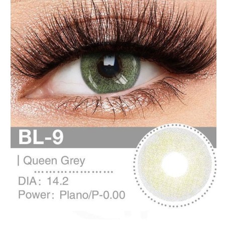 Lenti a contatto Lenti Cosplay Queen Grey 14.2 MM - Pidak Shop grigio – ideali per cosplay e fotografia